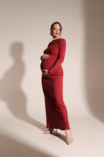 Заказать фотосессию для беременных в студии от компании Fashion Box в Екатеринбурге
 – фото № 7